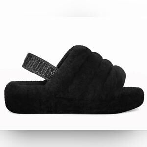 NIB UGG FLUFF YEAH BLING SLIPPERS SIZE 9